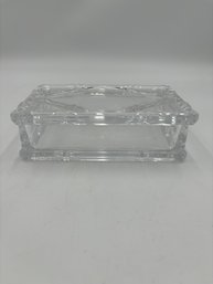 Tiffany And CO Crystal Bamboo Jewelry Box