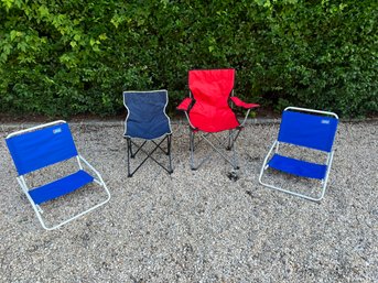 Lot Of Lawn And Beach Chairs