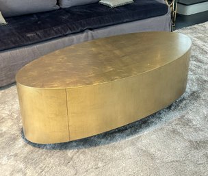 Caracole Come Oval Coffee Table