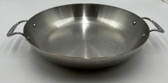 All Clad Copper Core Supper Pan. 4 Qt.