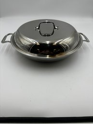 All Clad Supper Pan With Lid.