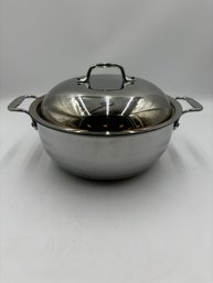 All Clad Copper Core Dutch Oven With Dome Lid. 5.5 Qt