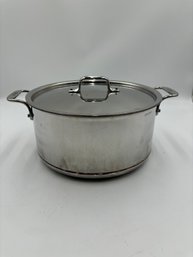 All Clad Copper Core Stockpot With Lid. 8 Qt.