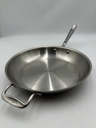 All Clad 12 In Copper Core Fry Pan.