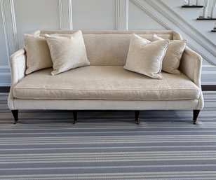 86' The Hickory Chair Furniture Company Beige Sofa