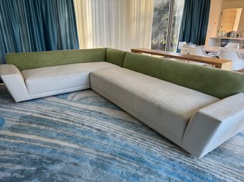 Custom Modern Upholstered Sectional Sofa