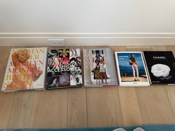Set Of Five Coffee Table Books