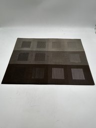 Set Of 5 Basketweave Placemats