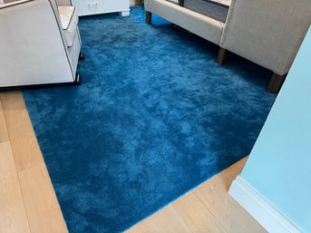 Deep Blue Area Rug 8x11