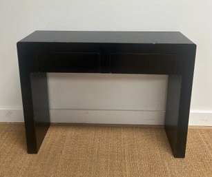 Vintage Wooden Console With Drawers