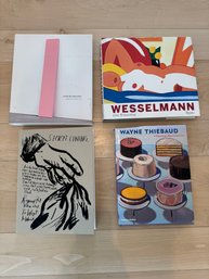 Set Of 4 Art Coffee Table Books