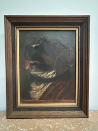 Antique Painting Of Dog