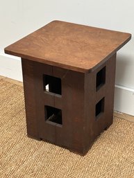 Antique Oak Occasional Table