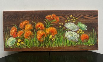 Oil On Board. Artist Dorothy Ruege