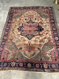 Vintage Hand Knotted Rug 10x7