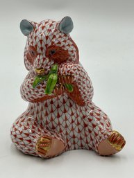 Vintage Herend Panda Bear Figurine