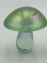 Handblown Glass Mushroom
