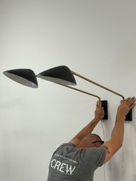 Pair Of West Elm Wall Sconces