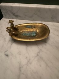 Brass Tub Soap Dish