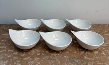 Set Of 6 Villeroy & Boch Flow 7x5 Bowls
