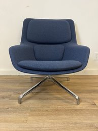 Striad Herman Miller Blue Rotating Chair