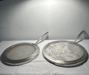 2 All-clad Fry Screens