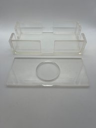 Clear Tissue Box Holder