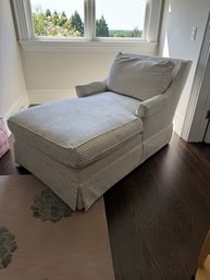 Pearson Light Gray Chaise Lounge  Chair