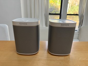 Pair Of Sonos Speakers