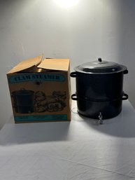 12 Qt Clam Steamer With Faucet