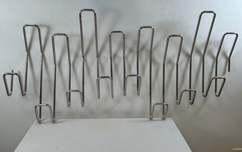 Modern Chrome Coat Rack