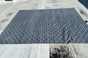 Blue And White Amagansett Indoor/outdoor Rug