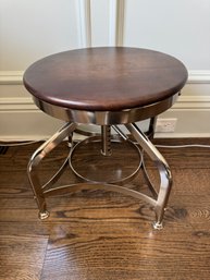 Restoration Hardware Vintage Toledo Low Stool
