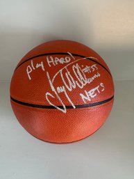 Jason Williams Signed Basketball Nets