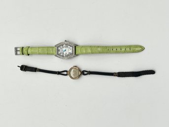 Pair Of Womens Bulova And Geneva Wrist Watches