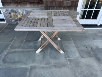 Teak Square Table