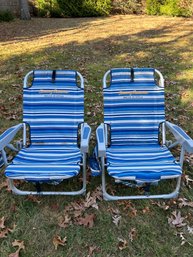 Pair Of Tommy Bahama Beach Chairs