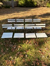Lot Of 8 Outdoor Chairs