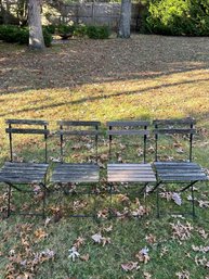 Lot Of 4 Outdoor Chairs