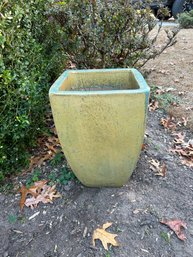 Glazed Terra Cotta Planter