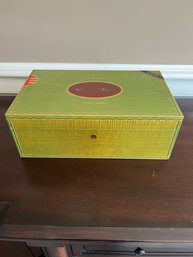 Elie Bleu Paris French Cigar Humidor Flor De Tabacos Habana