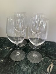 Set Of 4 Riedel Wine Glasses