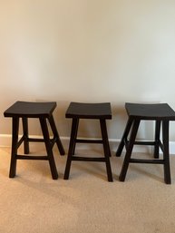 Contemporary Wooden Counter Stools