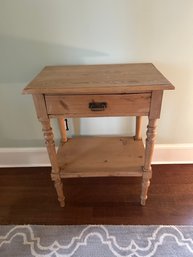 Antique Pine End Table