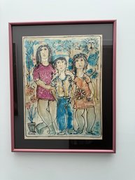 25x31 Yanni Posnakoff Signed Artist Proof Lithograph