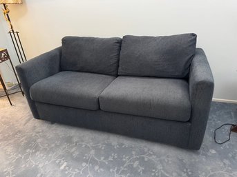 Rowe Convertible Navy Blue Sleeper Sofa