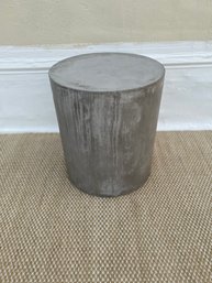 Poliform  Cement Side Table (1of3)