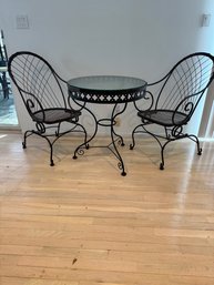 Outdoor Table And Two Chairs