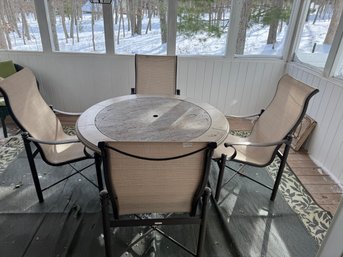 Tropitone Outdoor Table And Chairs