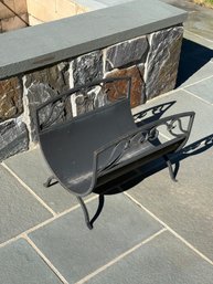 Iron Wood Stand